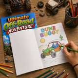 Off-Road Vehicles Coloring Book, Volume 25 physical printed book product image 3, ISBN 9798904669966