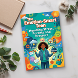 The Emotion-Smart Teen product image 7 showing printed book details for screen-free reading and learning