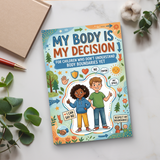 My Body Is My Decision Body Safety Book for Kids product image 7 showing printed book details for screen-free reading and learning