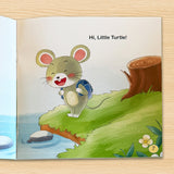 Printed preschool sticker book for social skills and fine motor practice