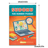 Sudoku Puzzle Books: Explore and Solve Number Set product image 7 showing printed book details for screen-free reading and learning