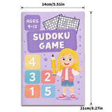 Sudoku Game Book: 4-Level Number Logic Set product image 7 showing printed book details for screen-free reading and learning