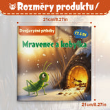 Czech-English bilingual animal fable reader for kids