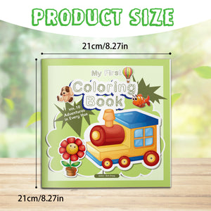 My First Connect the Dots Coloring Book, Kids Drawing Activity Book for Toddlers and Preschool Children, Creative Learning and Early Pencil Practice