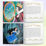Printed Grimm's Fairy Tales Snow White book for character learning and bedtime story fun