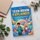 The Teen Brain Explained product image 8 showing printed book details for screen-free reading and learning