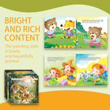 Ages 4-8 picture story set for screen-free family reading