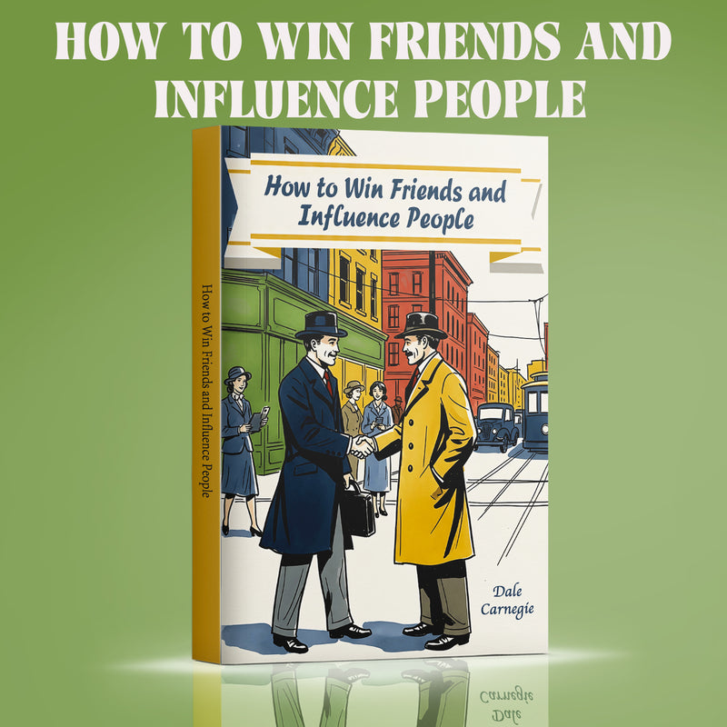 How to Win Friends and Influence People people skills and leadership book cover