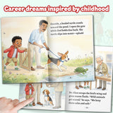 I Want to Be 8-Book Career Early Reader Set for Kids product image 6 showing printed book details for screen-free reading and learning