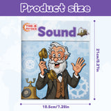 Children's physics science book about sound waves, hearing, and vibration