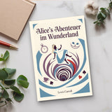 Alice's Abenteuer im Wunderland German Edition - Illustrated Fantasy Classic product image 6 showing printed book details for screen-free reading and learning