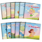 Printed 12-book picture book collection for character building and emotional learning