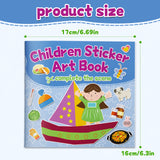 Sailboat sticker scene pages for complete the picture activities