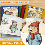 Beginner picture books for home, homeschool, and classroom literacy practice