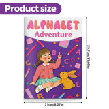 Children's alphabet worksheets with trace and find activities