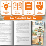101 Essential Skills Every Modern Kid Need + Life Skills for Kids Cooking Cleaning And: 2-Book Set bundle detail image, image 3, bundle ISBN 9798900669618