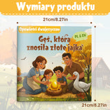 Polish-English bilingual animal fable reader for kids