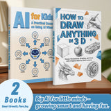How to Draw Anything in 3d for Kids and Te + AI for Kids Practical Guide: 2-Book Set bundle detail image, image 4, bundle ISBN 9798900667157