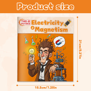 Children's physics science book about circuits, magnets, electricity, and energy