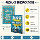 Teen School Life Skills + Self-Respect Communication: 2-Book Set product image 3, bundle ISBN 9798904664916