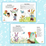 Printed read-aloud storybook for happy rhymes and family reading