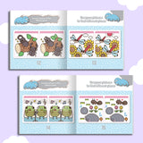 Printed find-the-difference book for focus, learning fun, and puzzle-solving