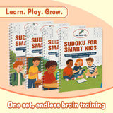 Sudoku for Smart Kids, Logic Puzzle Workbook for Children, Number Reasoning Practice, Focus Training, Problem-Solving Skills, and Brain-Building Learning Fun