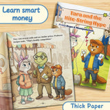 Printed kids money skills book for smart spending and consumer awareness