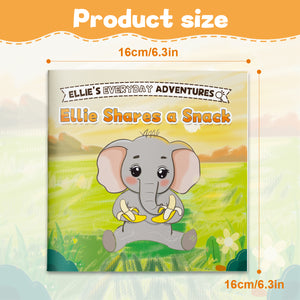 Ellie Shares a Snack Children’s Picture Book, Little Ellie Everyday Adventures Storybook About Sharing, Kindness, and Friendly Everyday Habits
