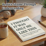 Printed self-acceptance guide for courage, emotional growth, and personal reflection