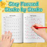 Printed early math activity book for count-by patterns and number sense
