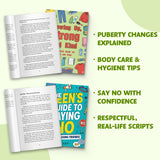The Teen's Guide to Saying No + Growing Up Strong and Kind Puberty Guide F: 2-Book Set bundle detail image, image 3, bundle ISBN 9798900664514