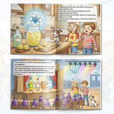 Printed STEM book for acid-base vocabulary and beginner chemistry learning