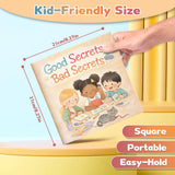 Printed safety awareness book for body boundaries, feelings, and speaking up