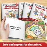 Level A early reader picture books for first reading confidence