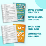 What School Doesn't Teach You for Kids Age + Teen Study Skills Guide 30 School Secrets: 2-Book Set bundle detail image, image 3, bundle ISBN 9798900664538