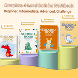 Printed logic puzzle collection for number grids reasoning and focus