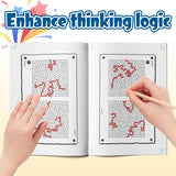 Maze Game, Find Your Way Out Activity Book for Kids Ages 9–12, Advanced Maze Puzzle Book with Pathfinding Challenges, Problem Solving, Focus Skills, and Visual Logic Fun