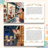 The Elves and the Shoemaker interior pages with classic story scenes