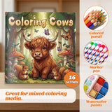 Printed kids farm animal coloring book for creative learning and coloring fun
