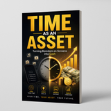 Time as an Asset, Digital Productivity and Income Mindset Book, Guide to Turning Screen Time into Cash, Focus, Discipline and Future Planning