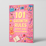 Printed girls' life skills guide for healthy growing up and personal development