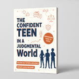 Front cover view of teen confidence and resilience workbook