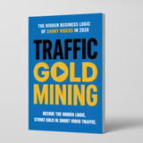 Front cover view of short video growth and traffic strategy guide