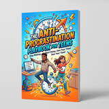 Printed anti-procrastination guide for teens getting schoolwork and tasks done