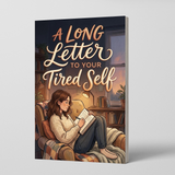 Printed gentle recovery guide for tired readers and personal renewal