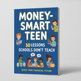 Front cover view of teen money lessons and budgeting guide