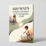 Printed children's resilience guide for positive growth and growth mindset