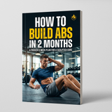 Printed abs training book for fat loss awareness and body transformation habits