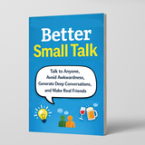Printed guide for small talk rapport building and everyday interactions